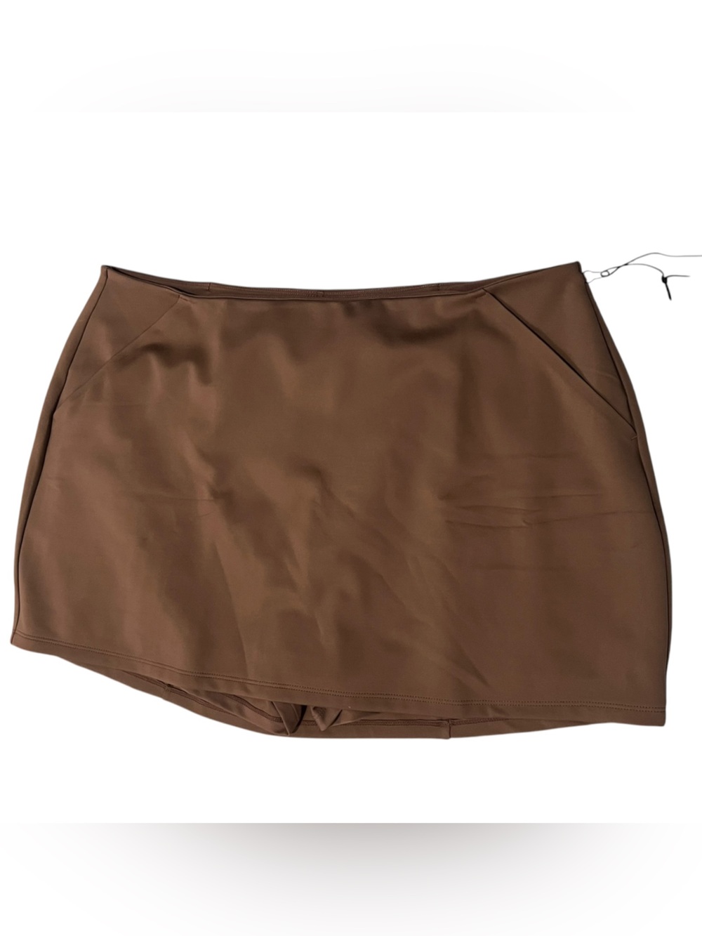 Girlfriend Collective Athletic Mini Skort Size XXL in Sepia